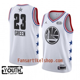 Golden State Warriors Trikot Draymond Green 23 2019 All-Star Jordan Brand Weiß Swingman - Kinder